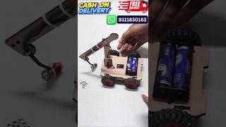 Electromagnetic Crane Science Project Working Model kit #shortsviral #shortsvideo #youtube #shorts