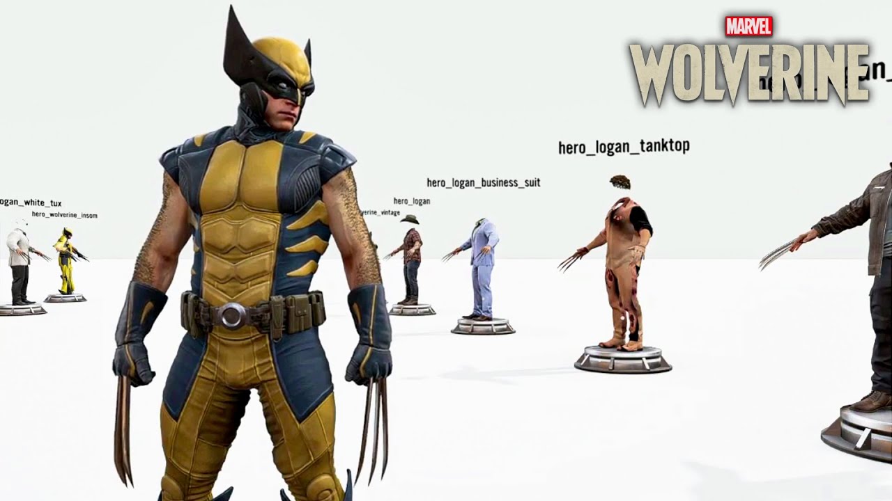 New MARVEL Wolverine 2026 PS5 All Leaked SUITS