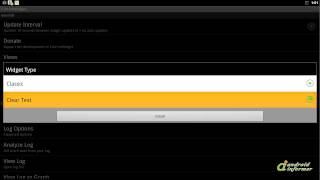 CurrentWidget demonstration screenshot 1