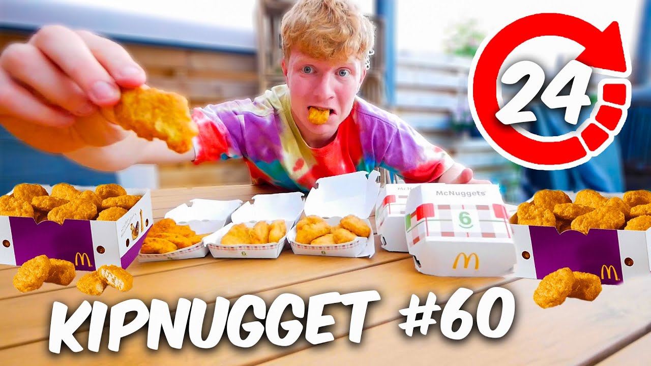 24 UUR OVERLEVEN OP KIPNUGGETS! **CHALLENGE**