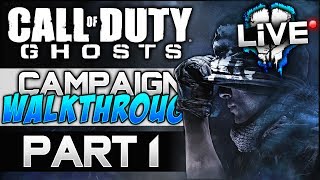 Call of Duty: Ghosts Campaign Walkthrough Part 1 - "GHOST STORIES" Mission 1 Gameplay (CoD Ghost)