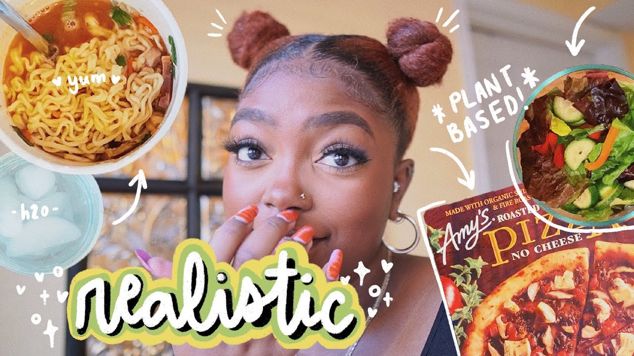 What I Really Eat In A Day Plant Based And Kinda Unhealthy YouTube