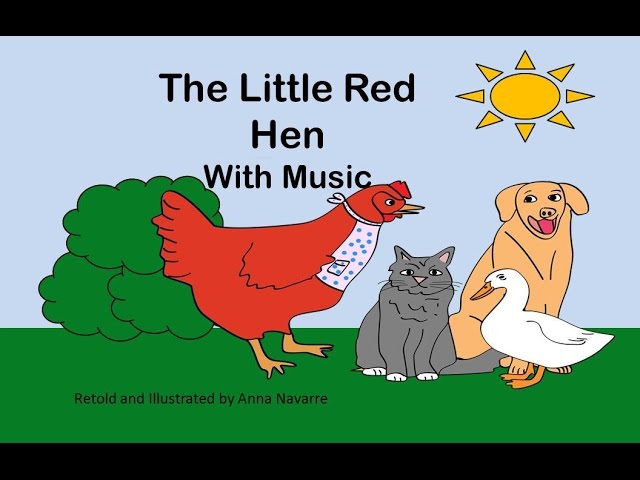 Kikkerland Music Box – Little Red Hen