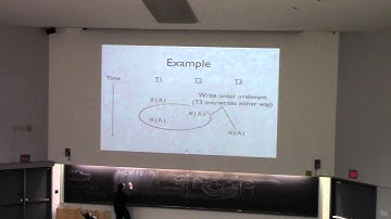 CSE562 Class 15 Optimistic Concurrency Control