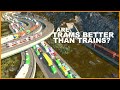 Are Trams Better Than Trains | Cities Skylines