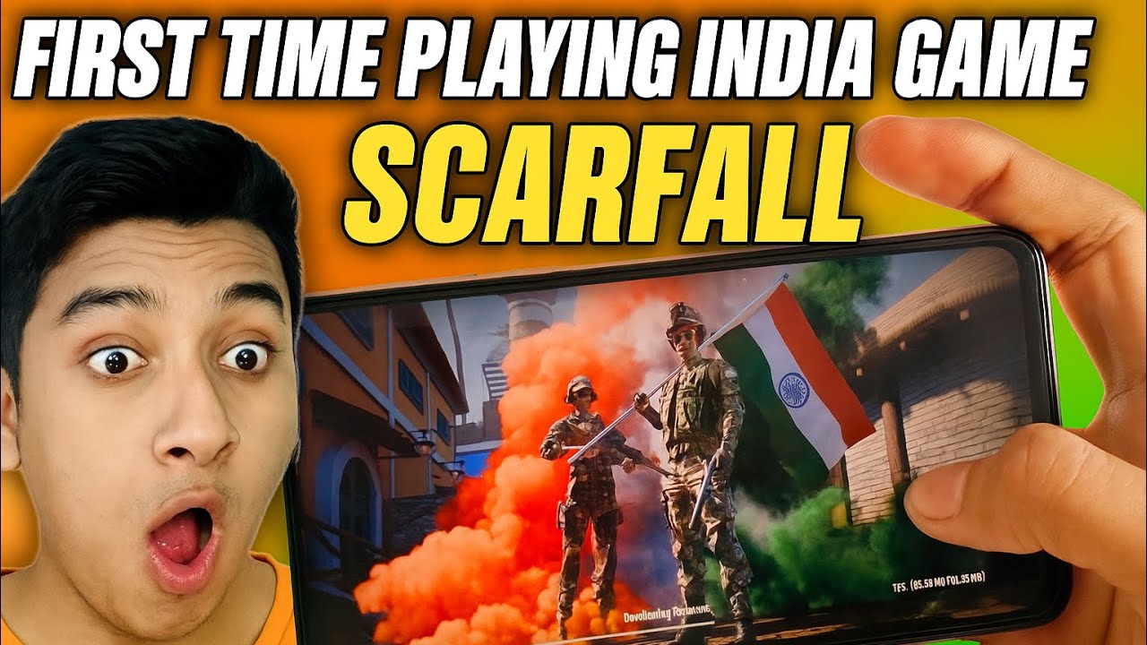 Scarfall2.0 FIRST TIME PLAYING SCARFALL INDIA GAME  GYAN RDL FF 🇮🇳 🔥