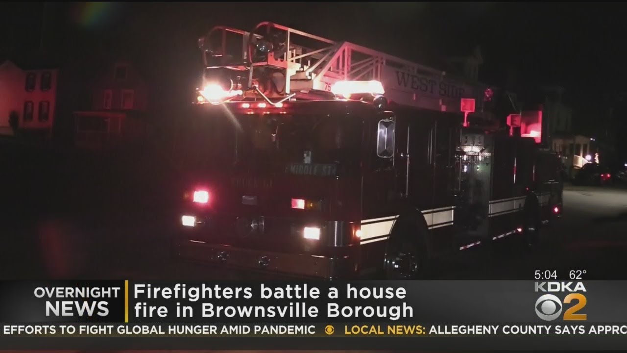 Crews Battle Blaze In Brownsville - YouTube
