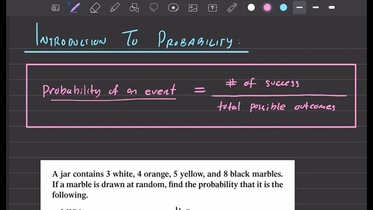 Introduction to Probability | Complement and Union - YouTube
