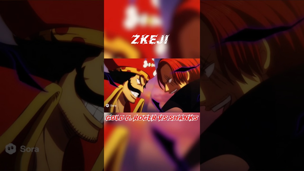 Gold D. Roger vs Shanks - Fan Animation | One Piece