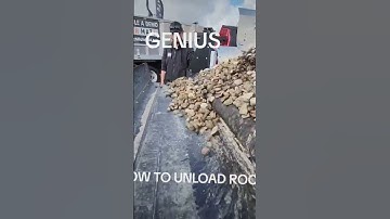 fastest way to unload a truck