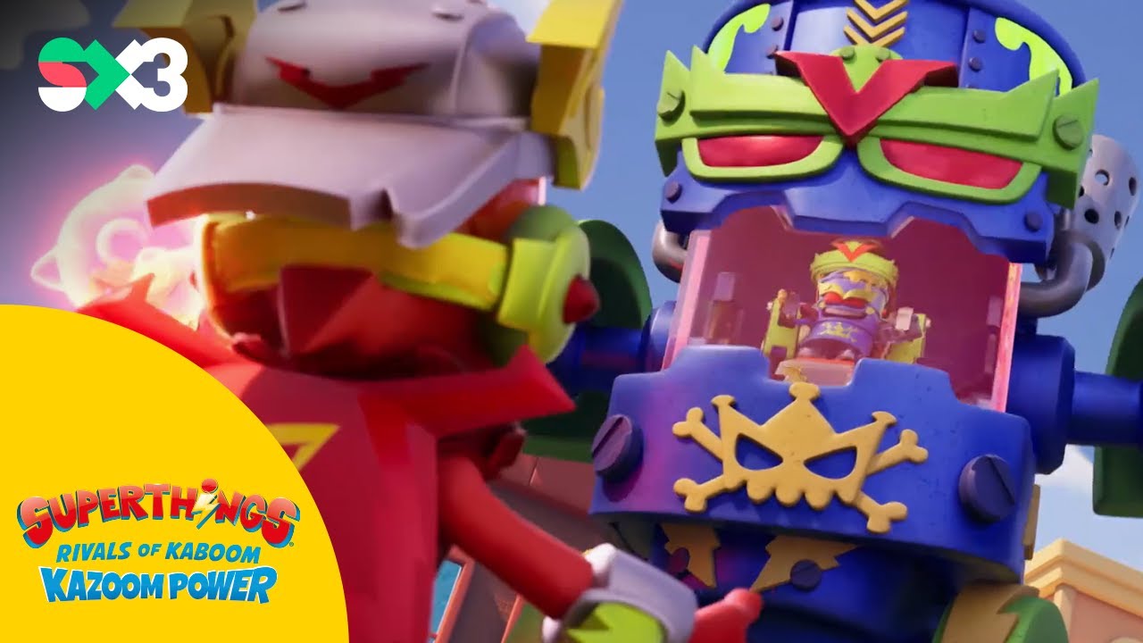 Mr.King contra Enigma | Superthings: Rivals of Kaboom, Kazoom Power (T2xC13)