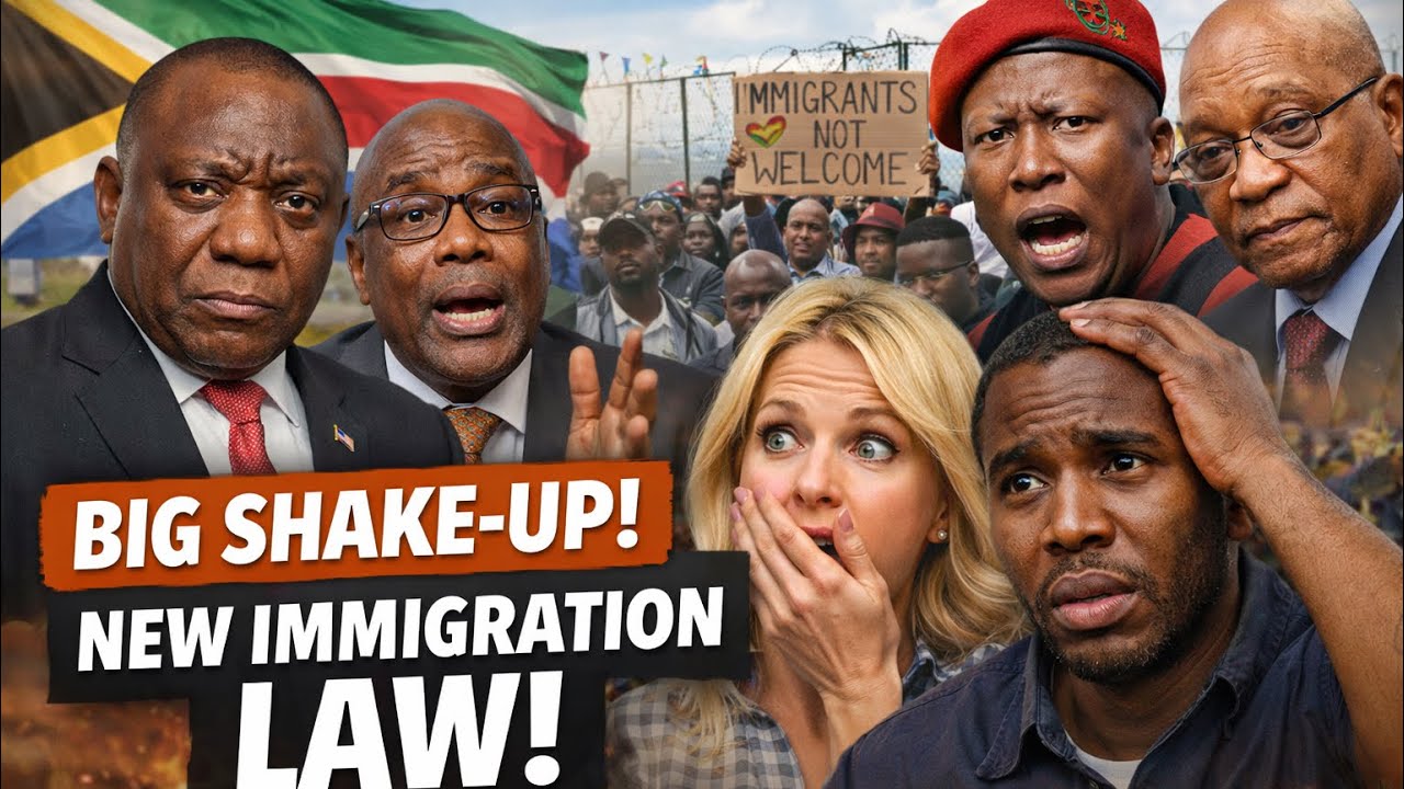 BIG SHAKE-UP! South Africa’s New Immigration Law Sends Shockwaves Nationwide