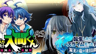 Welcome To Demon School React To Iruma As Rimuruep2?Iruma As Rimuru 1? Gachaclub