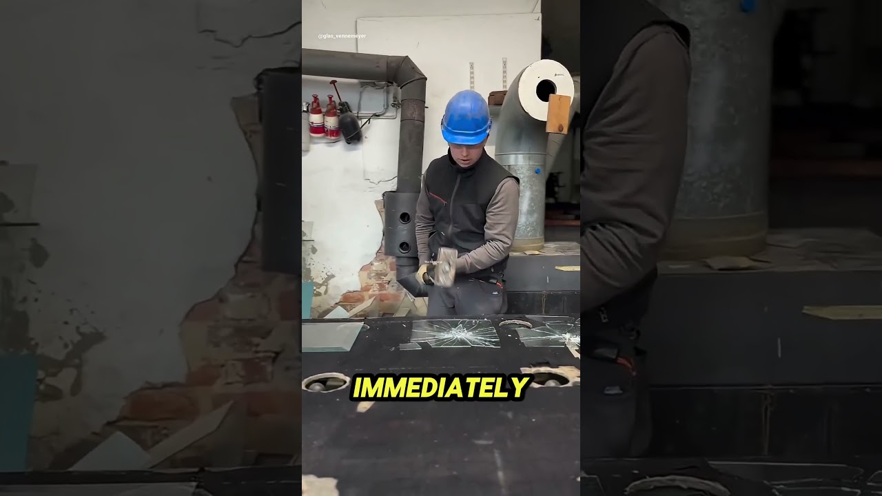 Проверено на прочность небьющегося стекла! 😲