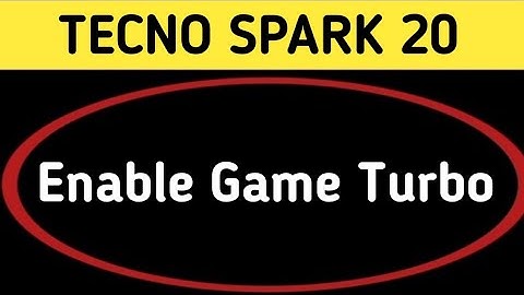 How to use game space, Tecno Spark 20 me game turbo on kaise karen