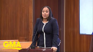 Fulton County DA Fani Willis testifies at Trump’s criminal trial