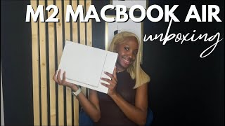Unboxing 2024 MacBook Air M2 and Basic Setup| My First MacBook