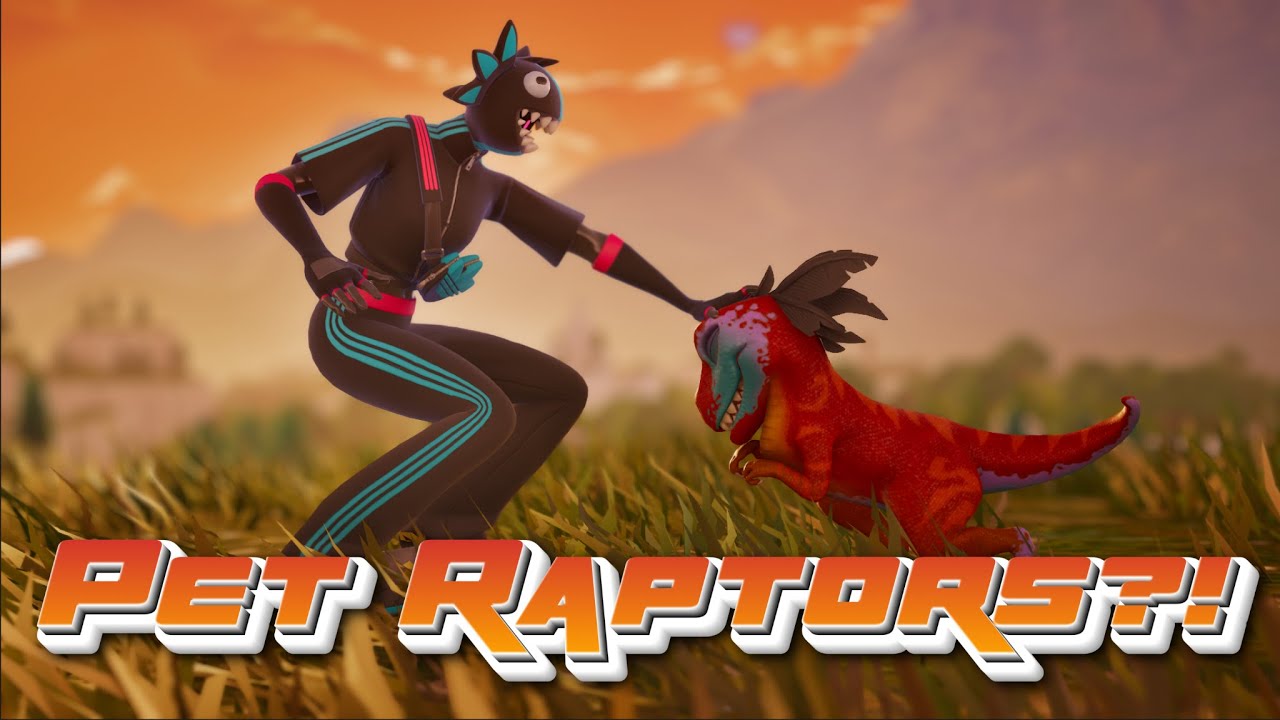 Pet Rapters PET RAPTORS?! - Trying Out Fortnite’s New Sidekicks! 🦖🔥 - YouTube