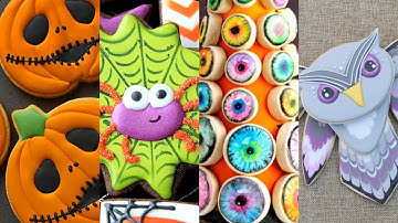 BEST HALLOWEEN COOKIES! Cookie Decorating Video Compilation