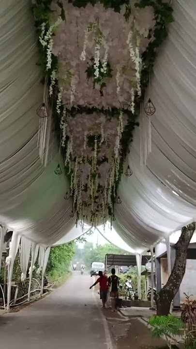 RESIKO TUKANG TEROP KALAU ADA INI #shorts #carapasangtenda #dekorasitenda