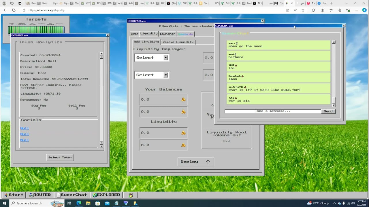 Ethervista - Where To Find Newly Launched Memecoins On Ethervista. 