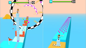 Cube Surfer : Gameplay Walkthrough Part 5 - All Level (Android & iOS)