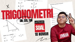 TRIGONOMETRY Practice Problems (SIN, COS, TAN) | 10th Grade Mathematics Merdeka Curriculum