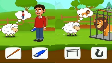 Save The Sheep Game All Level Pro Gameplay Android, iOS Walkthrough New Game STS14