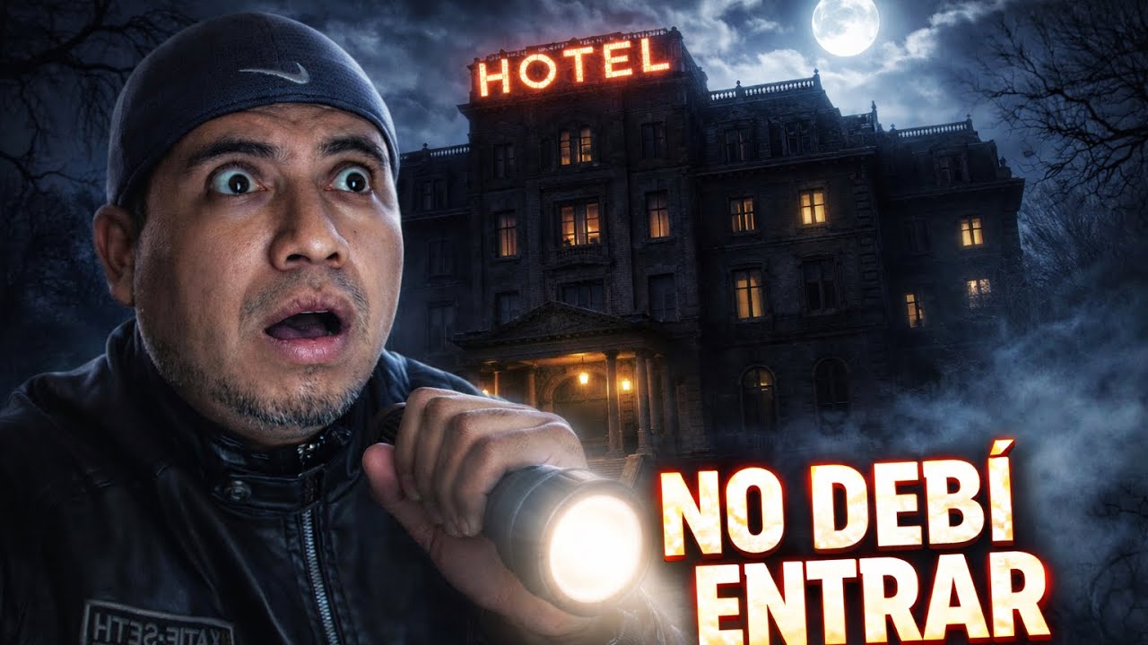 Misterioso Hotel con actividad paranormal #paranormal#aterrador #miedo #fantasmas #hotel #urbex 