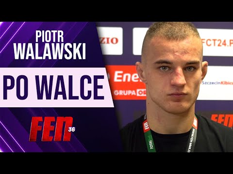 Piotr Walawski po porażce z Bielskim: "Pech, inaczej nie mogę tego nazwać"
