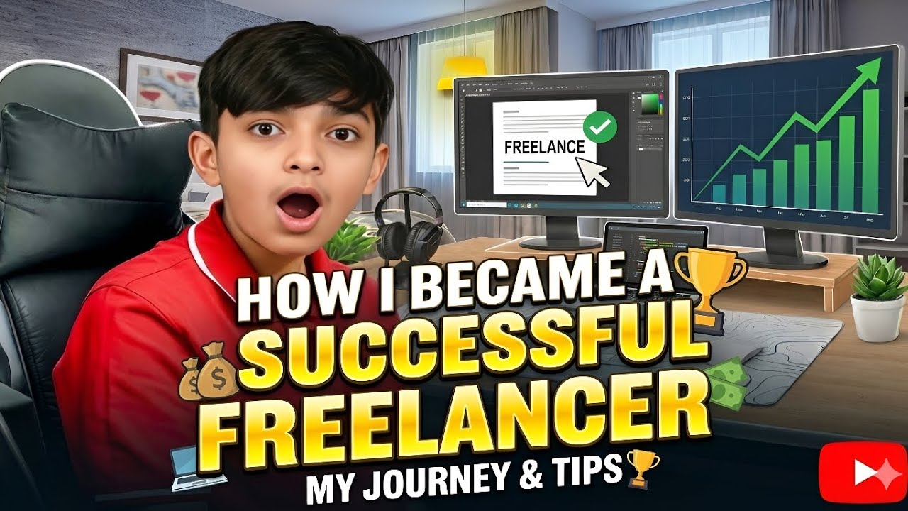 How I become a successful freelancer| Tips and journey 