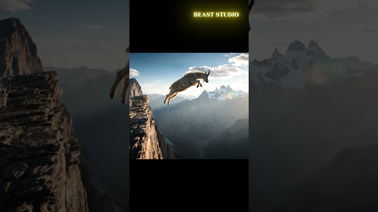 Mountain Goats Defy DEATH With Insane Leap! 🐐💀 