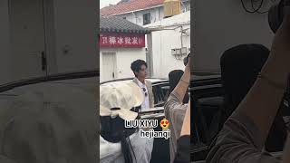 bts liu xiyu 🤗 hejianqi #dracinfyp #liuxiyu #hejianqi #dramaterbaru #youtubeshorts #reels