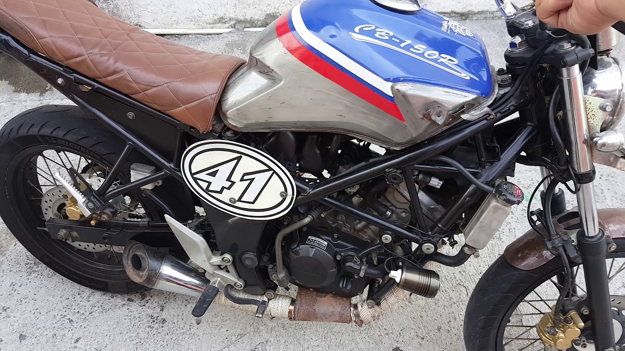 cb150r custom scrambler