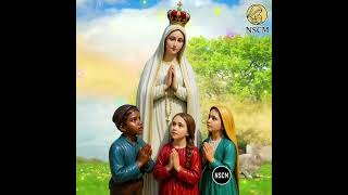Oração da manhã à Nossa Senhora de Fátima #nscm #nossasenhoracuidademim @nossasenhoracuidademim