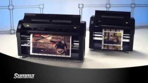 Summa DC Series Printer   Cutters