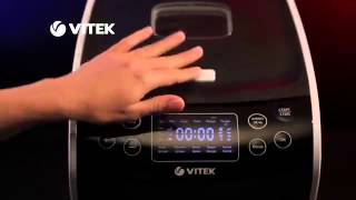 VITEK VT-4209 BW - первая в мире мультиварка со встроенной хлебопечью!