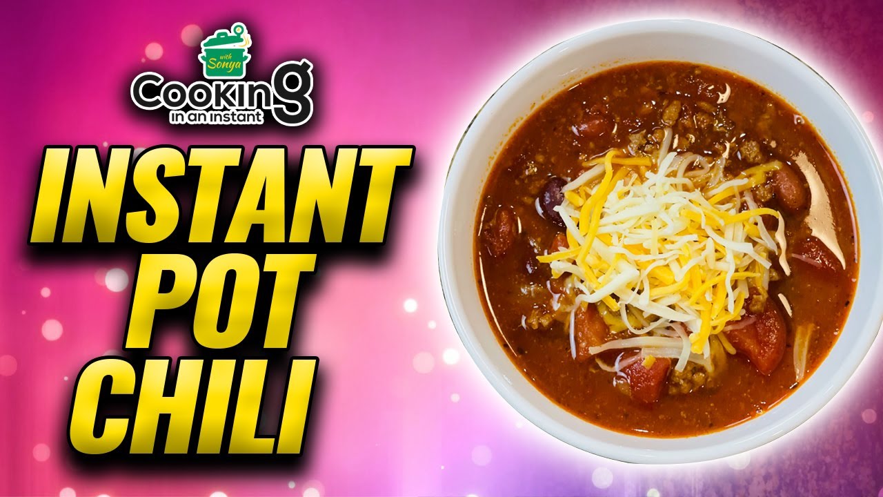 Instant Pot Chili YouTube