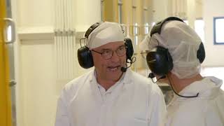 Gregg Wallace Visits Italian Pasta Factory; Shouts English at Italians