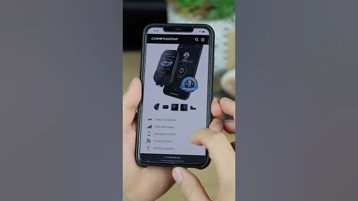 Compustar 2-Way T13 Remote Starter & Car Alarm with Jeep Rubicon