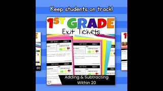 Quick & Easy! Check Student Understanding in Minutes With These Exit Tickets!