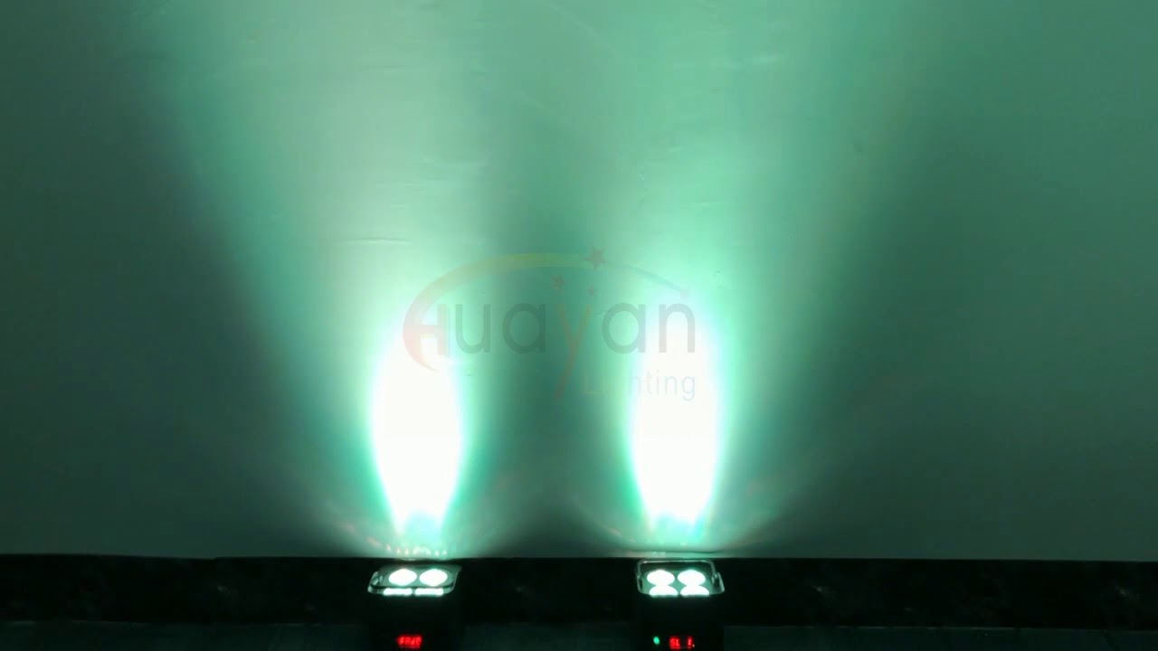 4 LED par light battery wireless dmx mini beamz 4