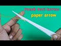 Origami cara membuat panah dari kertas