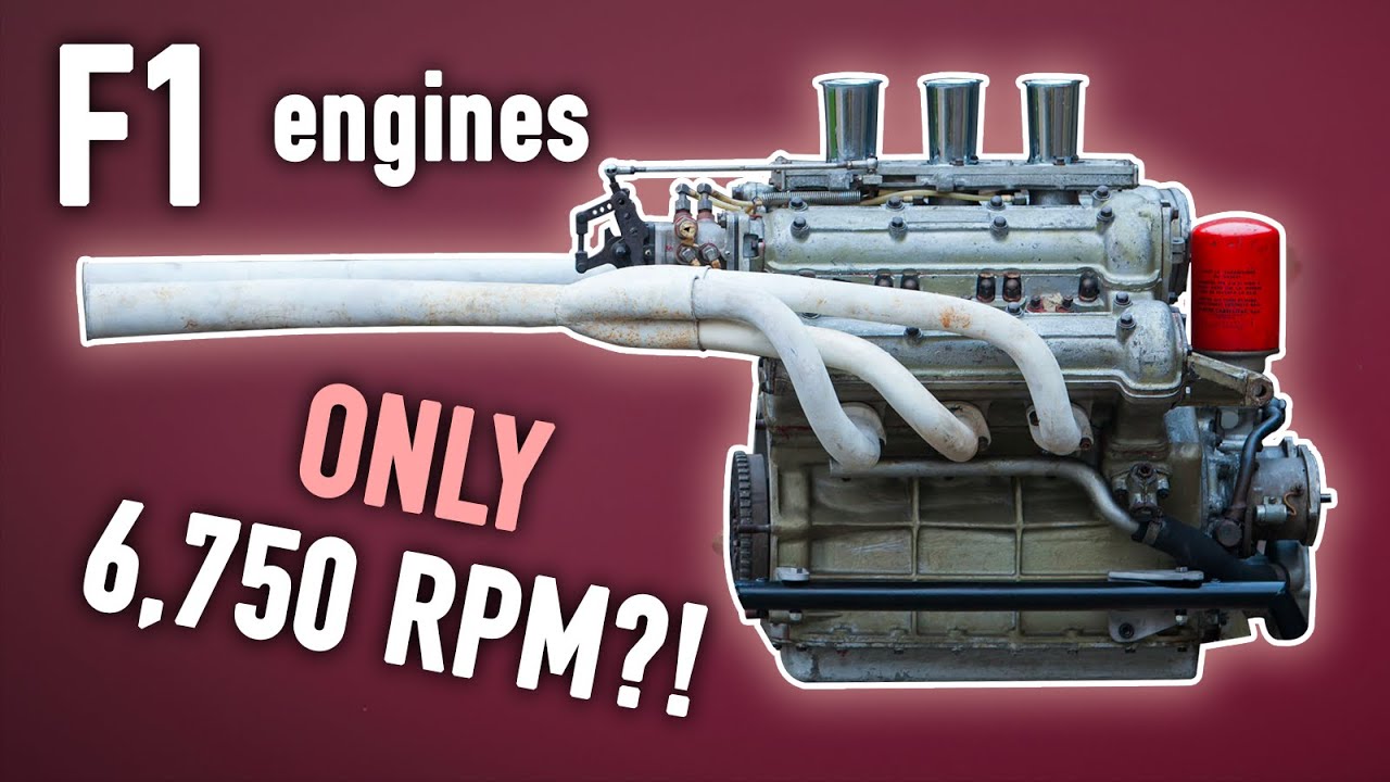 The LOWEST Revving F1 Engines YouTube