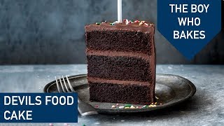 Devils food cake recipe / how to make an easy chocolate - the boy who
bakes