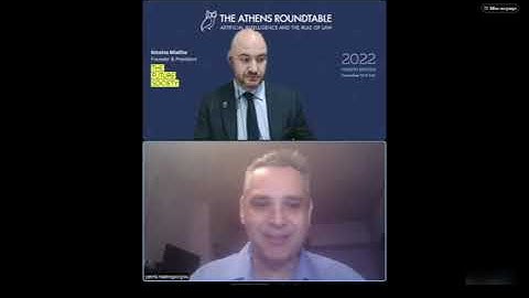Day 2 Closing Remarks | The Athens Roundtable on AI and the Rule of Law 2022