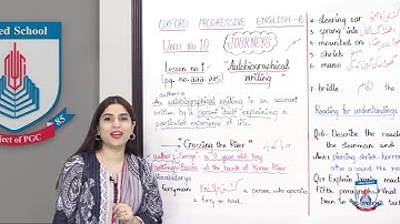 Class 6 - English - Unit 6 - Lecture 181 Journeys - Allied Schools