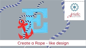 Create rope design Digitizer