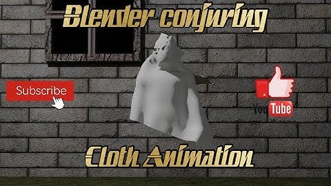 Conjuring Cloth Animation |Blender | 2.9 | Cloth Simulation