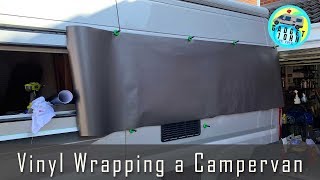 Vinyl Wrapping a Campervan